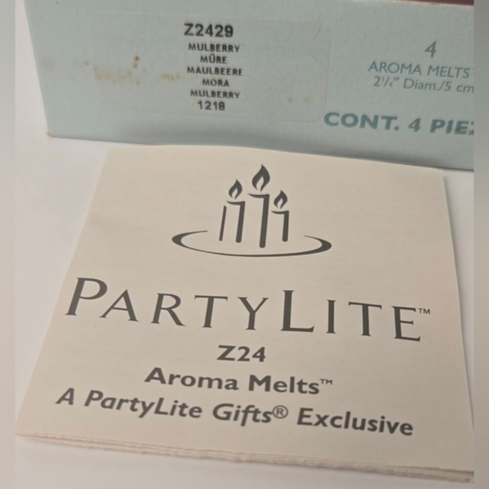 Partylite Wax Melt Burner Oil Warmer Glass Dish Wrought Iron - Picture 9 of 9